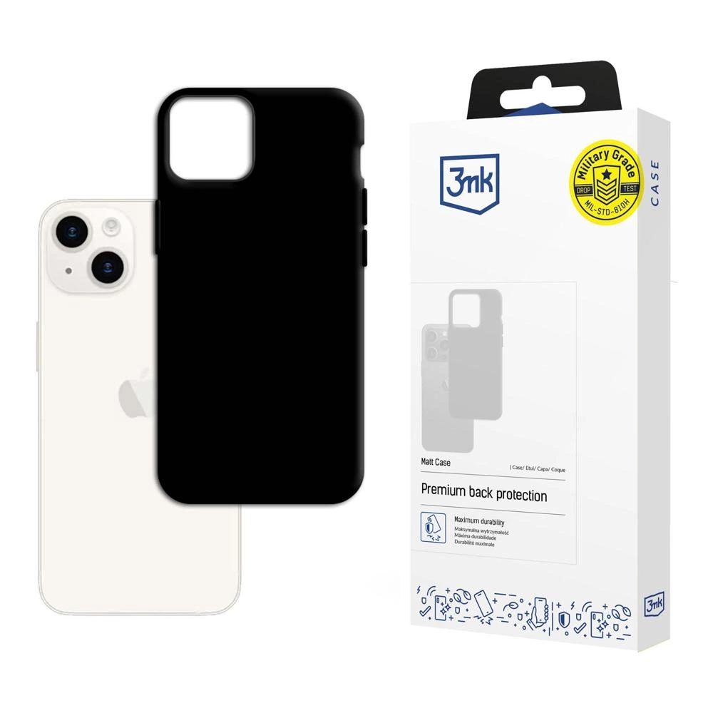 Apple iPhone 15 - 3mk Matt Case black