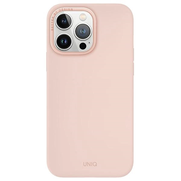 Uniq Lino Hue Magclick Charging case for iPhone 15 Pro Max - pink