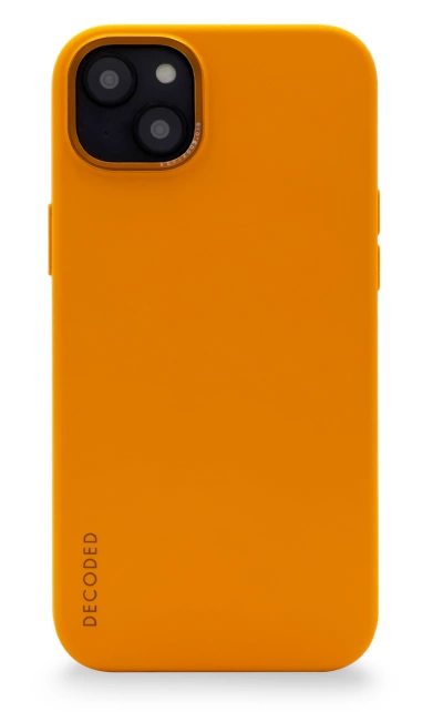 Decoded Silicone Case with MagSafe for iPhone 14 Plus - orange