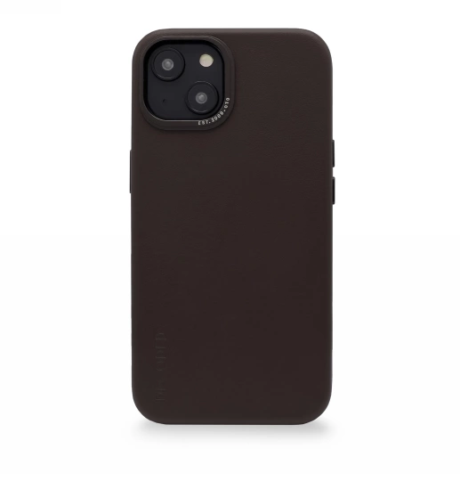 Decoded Leather Case with MagSafe for iPhone 14 Plus - brown