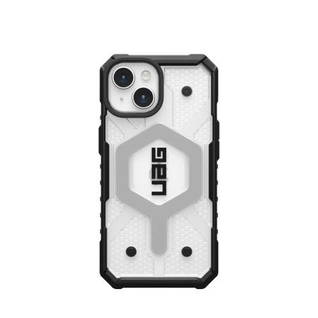 UAG Pathfinder MagSafe case for iPhone 15 - transparent