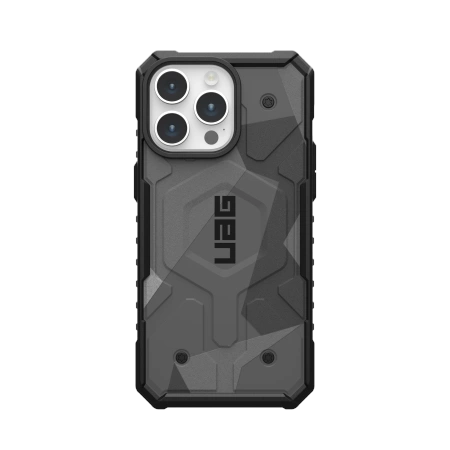 UAG Pathfinder MagSafe case for iPhone 15 Pro Max - camo gray