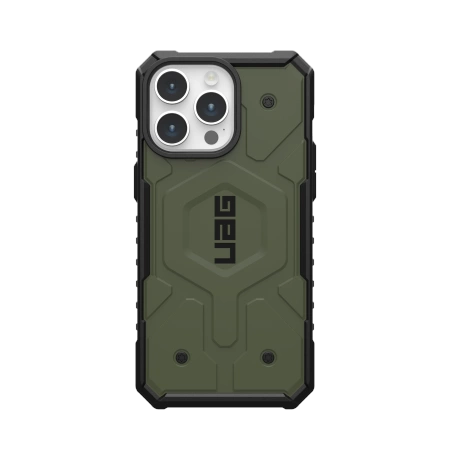 UAG Pathfinder MagSafe case for iPhone 15 Pro Max - green