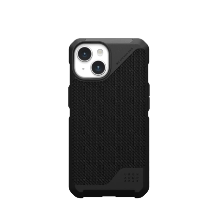 UAG Metropolis LT MagSafe case for iPhone 15 - black kevlar