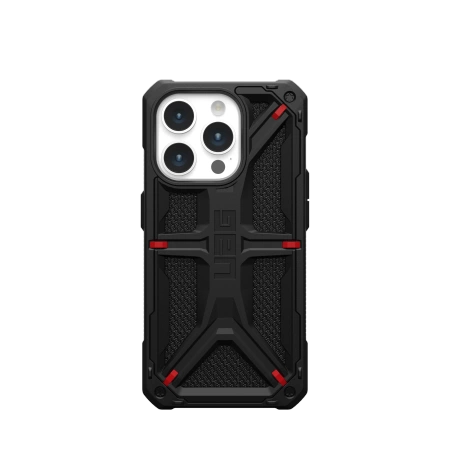 UAG Monarch case for iPhone 15 Pro - black kevlar