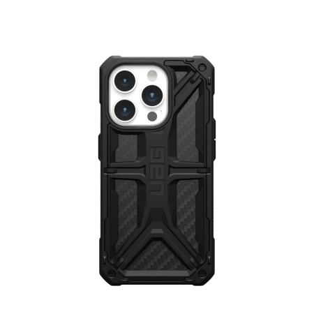 UAG Monarch case for iPhone 15 Pro - black carbon