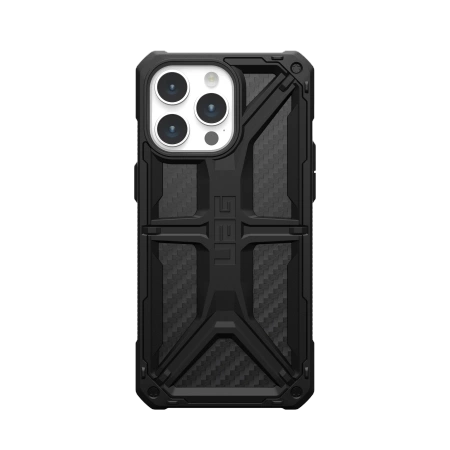 UAG Monarch case for iPhone 15 Pro Max - black carbon