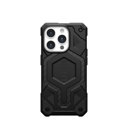 UAG Monarch Pro case with MagSafe for iPhone 15 Pro - black carbon