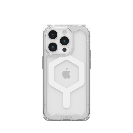 UAG Plyo MagSafe case for iPhone 15 Pro - transparent and white