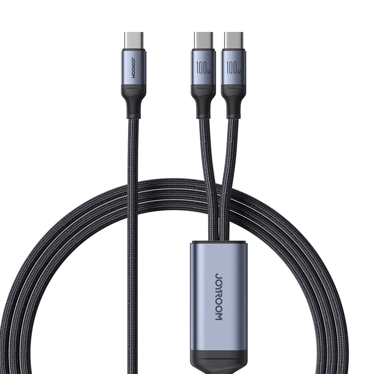 Joyroom Speedy Series S-A21 2in1 USB-C - USB-C / USB-C cable 100W 1.5m - black