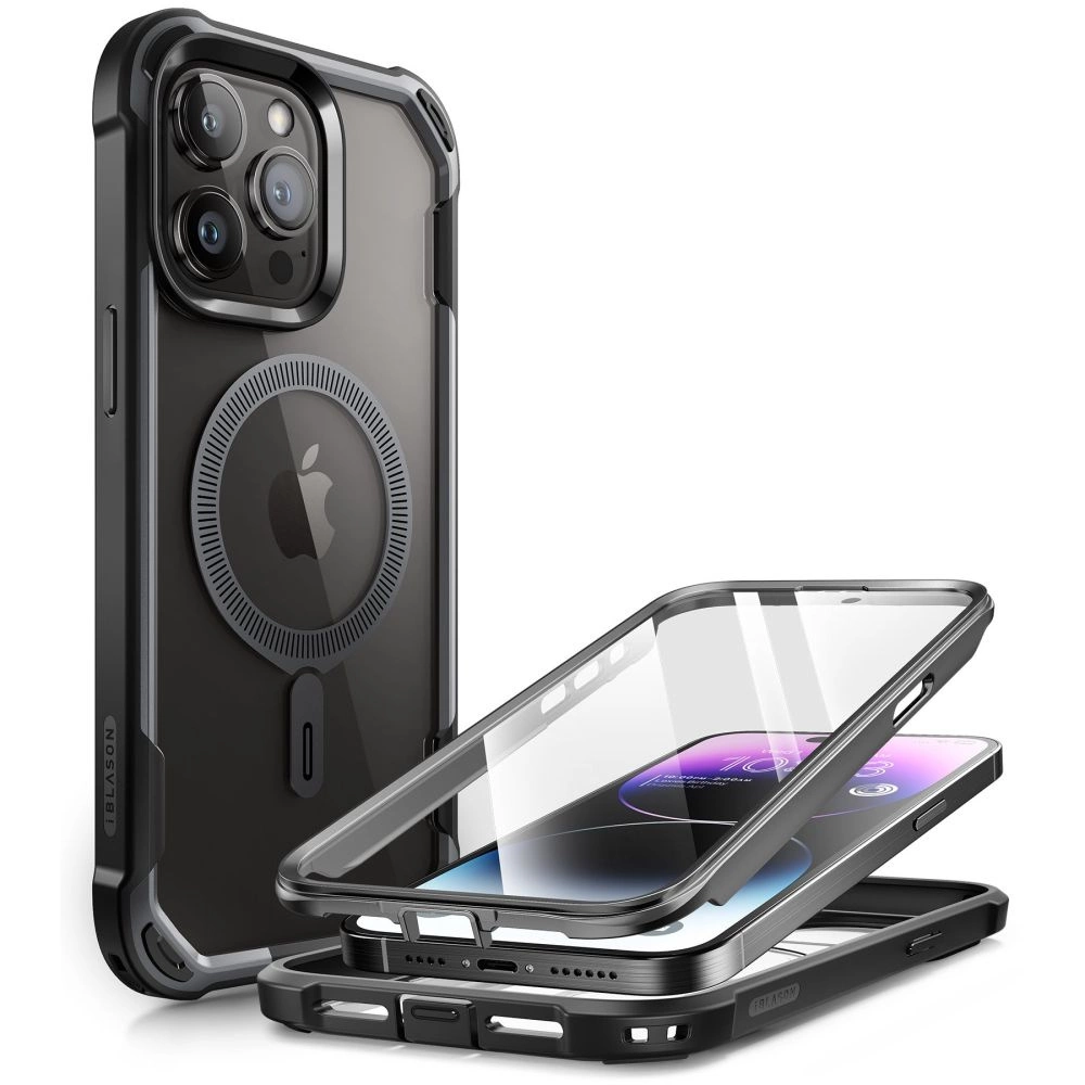 Supcase IBLSN Ares Mag Case with MagSafe for iPhone 15 Pro Max - Black