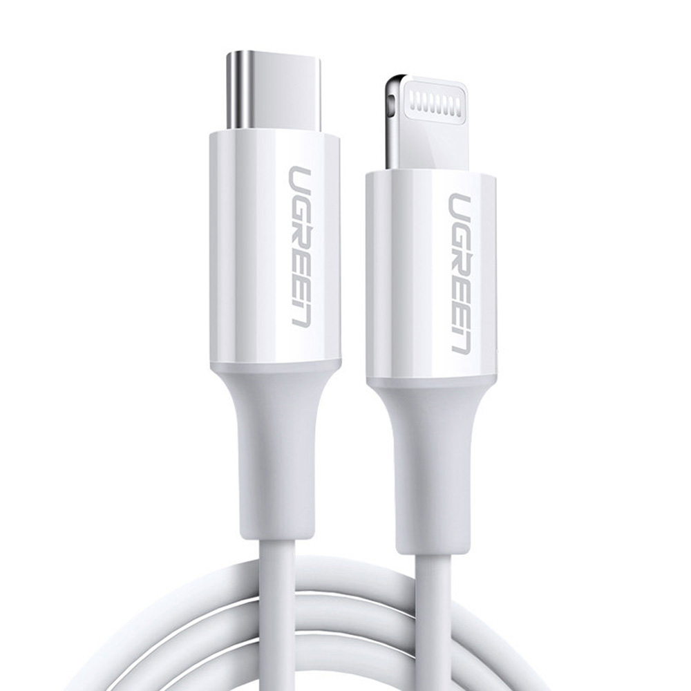 Ugreen - Data Cable Rubber Shell (60749) - USB-C to Lightning MFi