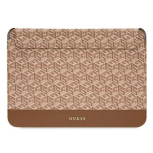 Guess GCube Stripes case for a 16" laptop - brown