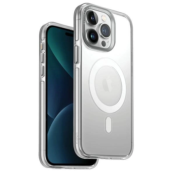 Uniq Calio Magclick Charging case for iPhone 15 Pro - transparent