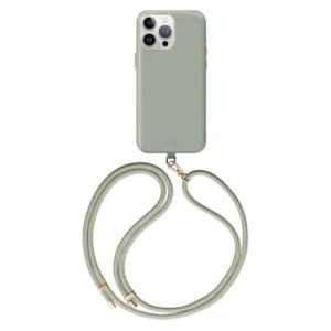 Uniq Coehl Creme Magnetic Charging case for iPhone 15 Pro Max - sage