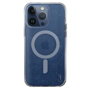 Uniq Coehl Lumino Magnetic Charging case for iPhone 15 Pro Max - blue