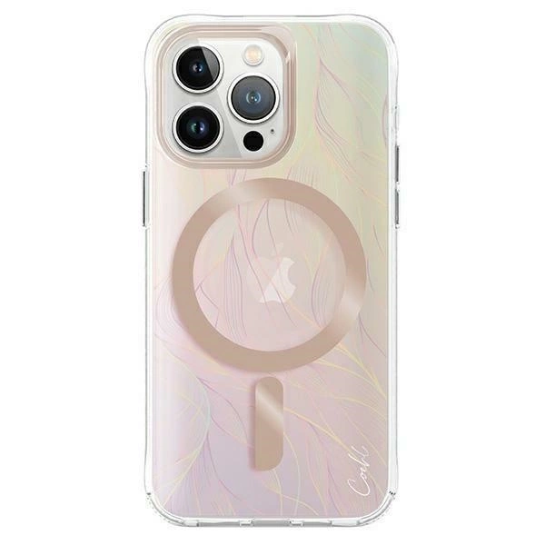 Uniq Coehl Willow Magnetic Charging case for iPhone 15 Pro Max - iridescent