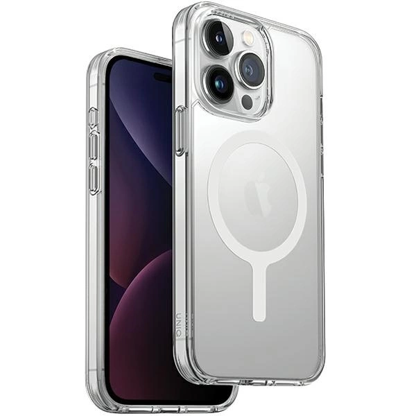 Uniq LifePro Xtreme Magclick Charging case for iPhone 15 Pro - transparent