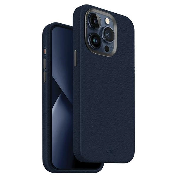 Uniq Lyden Magclick Charging case for iPhone 15 Pro Max - navy blue