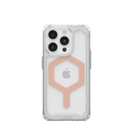 UAG Plyo MagSafe case for iPhone 15 Pro - transparent and pearl