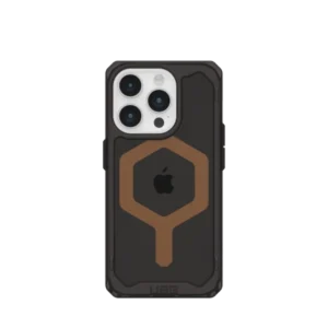 UAG Plyo MagSafe case for iPhone 15 Pro - black and brown