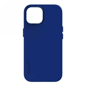 Decoded Silicone Case with MagSafe for iPhone 15 - blue