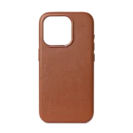 Decoded Leather Case with MagSafe for iPhone 15 Pro - brown