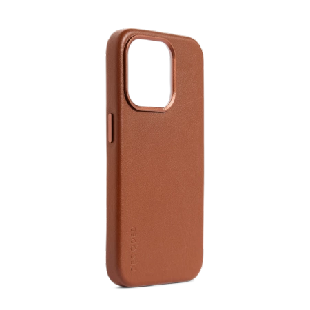 Decoded Leather Case with MagSafe for iPhone 15 Pro Max - brown