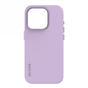 Decoded Silicone Case with MagSafe for iPhone 15 Pro Max - lavender