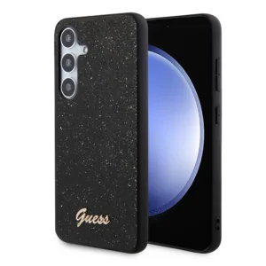 Guess - Glitter Script (GUHCS24SHGGSHK) - Samsung Galaxy S24 - Black