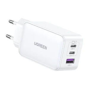 Ugreen CD244 65W USB-A / 2x USB-C GaN fast charger - white