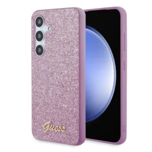 Guess - Glitter Script (GUHCS24SHGGSHU) - Samsung Galaxy S24 - Purple