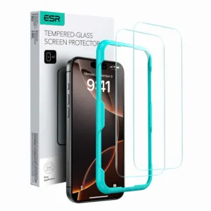 ESR - Tempered Glass (2 pack) - iPhone 16 Pro - Clear