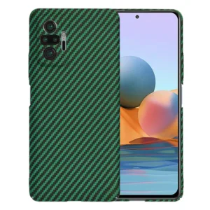 Techsuit - Carbonite FiberShell - Xiaomi Redmi Note 10 Pro / Note 10 Pro Max - Green