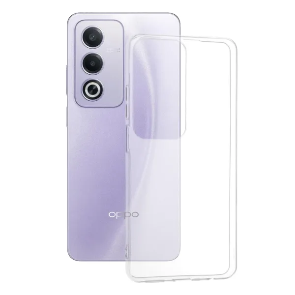 Techsuit - Clear Silicone - Oppo A80 5G - Transparent