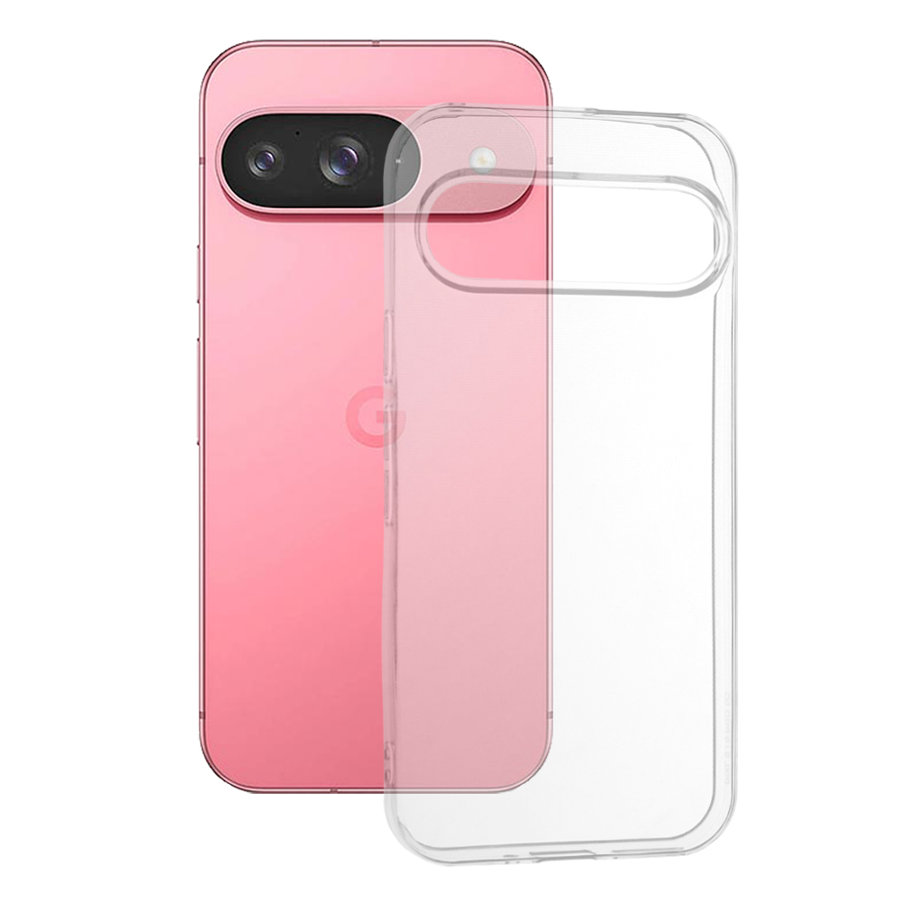 Techsuit - Clear Silicone - Google Pixel 9 /  9 Pro - Transparent