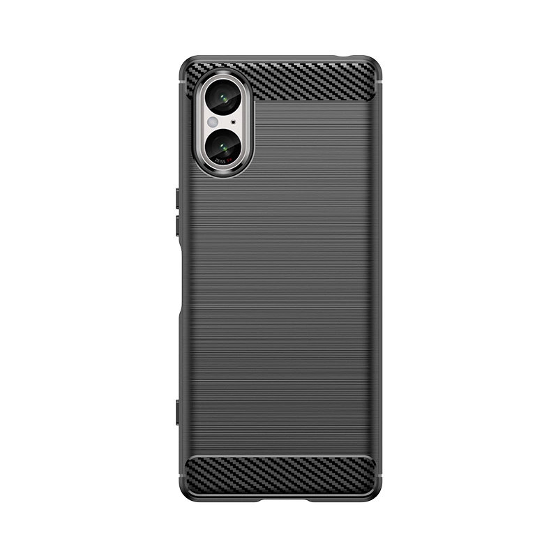 Carbon Case for Sony Xperia 5 V - black