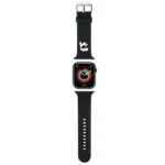 Karl Lagerfeld 3D Rubber Karl Head strap for Apple Watch 42/44/45/49mm - black