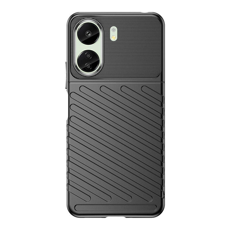 Thunder Case armored case for Xiaomi Redmi 13c - black