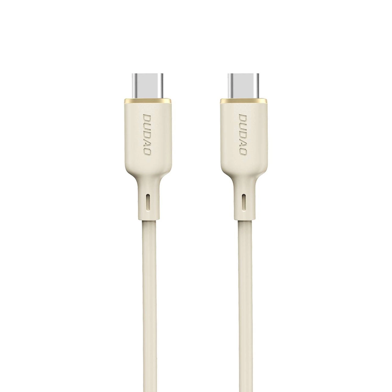 Dudao L7SCC USB-C - USB-C cable 100W 1m - beige