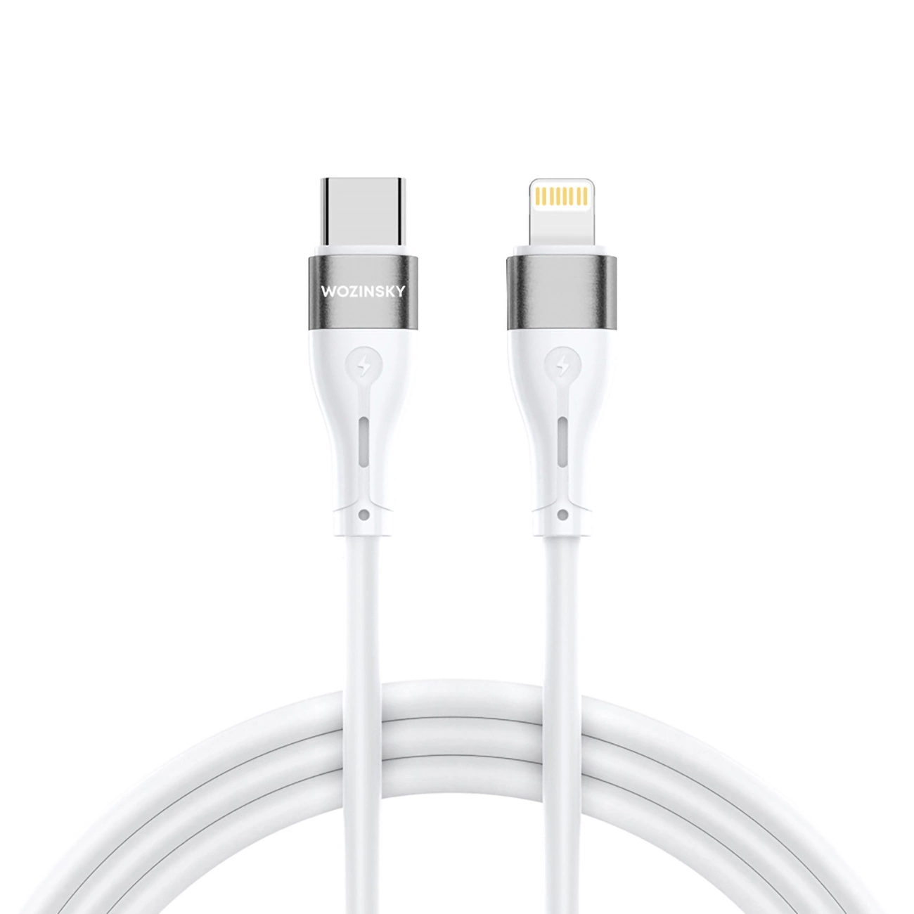 Wozinsky WSTCL1 Lightning / USB-C PD 27W cable 1 m - white