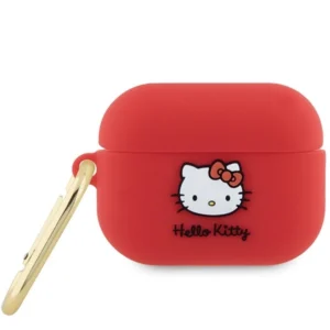 Hello Kitty Silicone 3D Kitty Head case for AirPods Pro 2 (2022/2023) - fuchsia