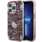 Hello Kitty IML Tags Graffiti case for iPhone 13 Pro / 13 - pink