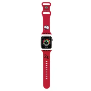 Hello Kitty Silicone Kitty Head strap for Apple Watch 38/40/41mm - red