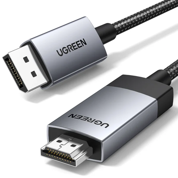 Ugreen DP119 15774 DisplayPort / HDMI 4K 60Hz cable 2m - gray