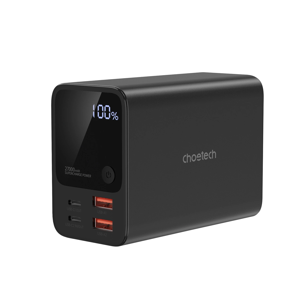 Choetech B635BK USB-A / USB-C Powerbank 22.5W 27000mAh - black