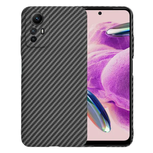 Techsuit - Carbonite FiberShell - Xiaomi Redmi Note 12S - Black