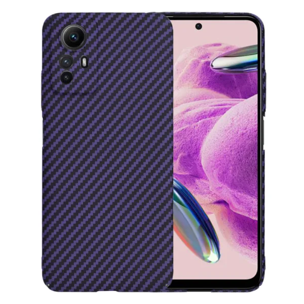 Techsuit - Carbonite FiberShell - Xiaomi Redmi Note 12S - Purple