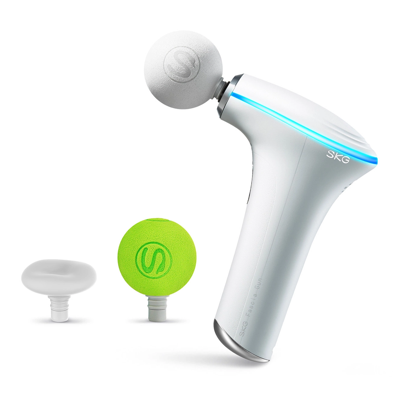 SKG F5-EN massage gun for the whole body - white