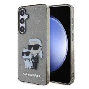 Karl Lagerfeld - Hardcase Glitter (KLHCS24MHNKCTGK) - Samsung Galaxy S24 Plus - Karl&Choupette